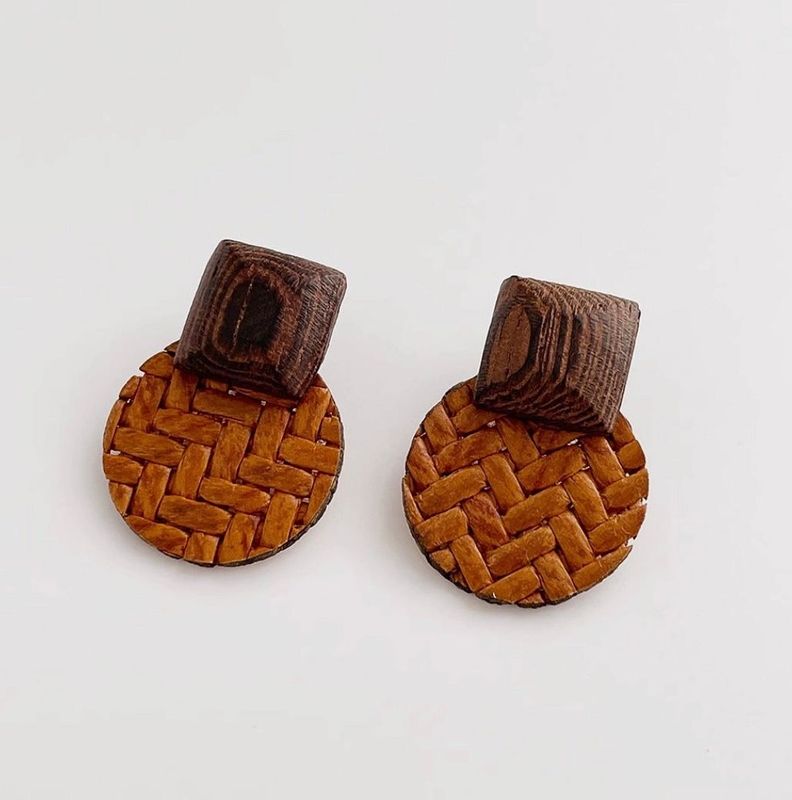 The Rattan Earrings