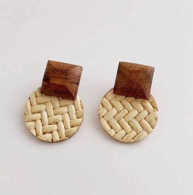 The Rattan Earrings The Rattan Earrings