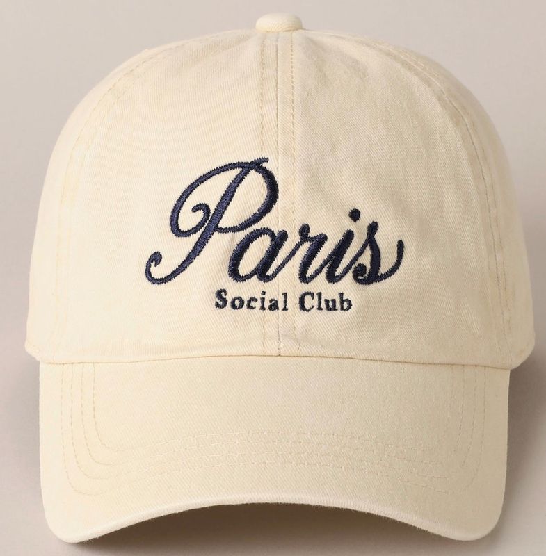 Paris Social Club Cap