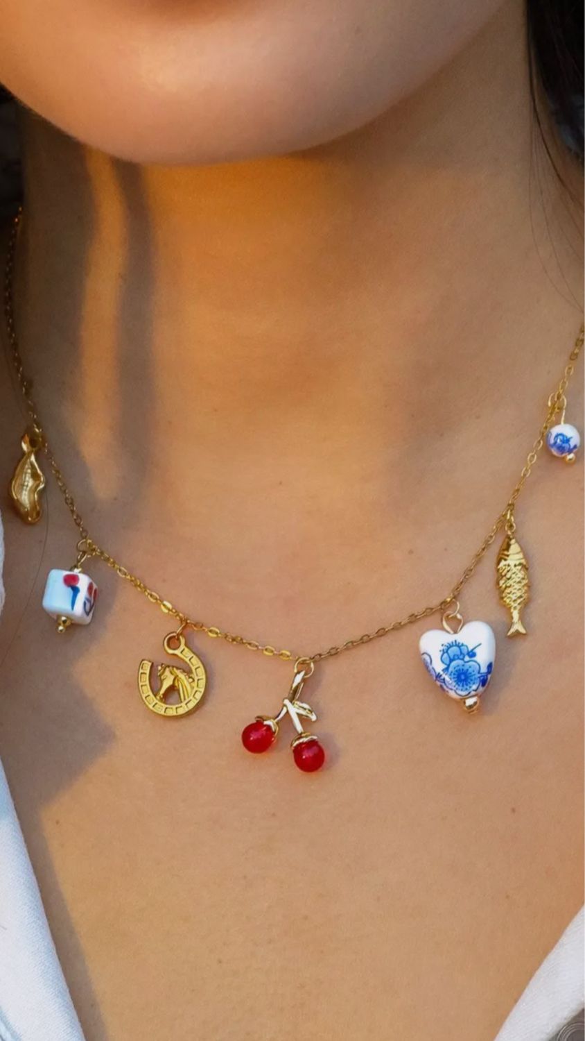 Lucky Charmed Necklace