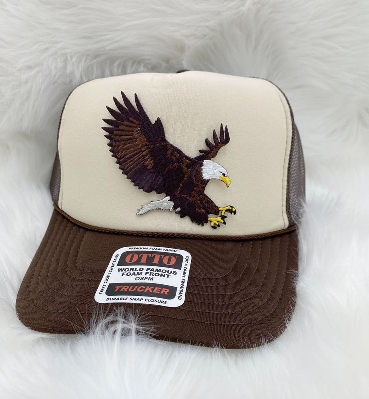 Bald Eagle Trucker Hat