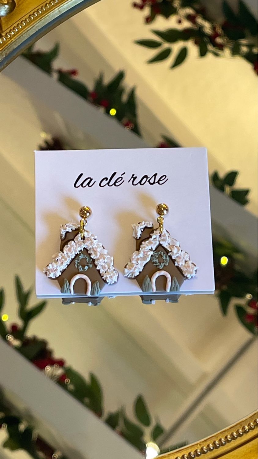 Gingerbread House Studs Gingerbread House Studs