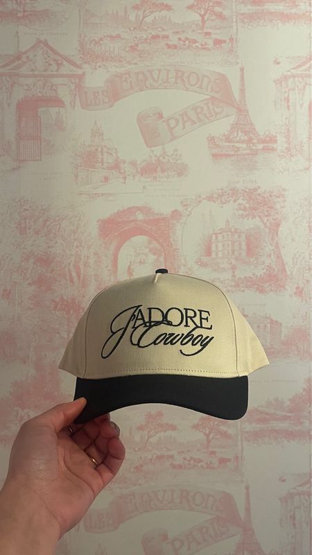 J'adore Cowboy Vintage Trucker Hat