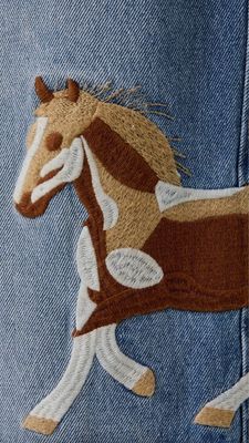 Old Blue Denim Pants