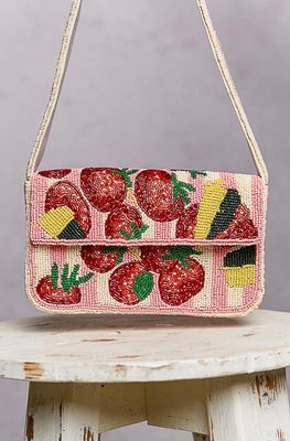 Strawberry Season Beaded Bag Strawberry Season Beaded Bag