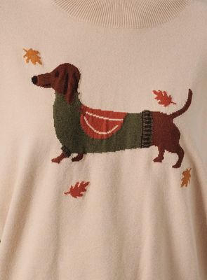 The Fall Dachshund Sweater The Fall Dachshund Sweater