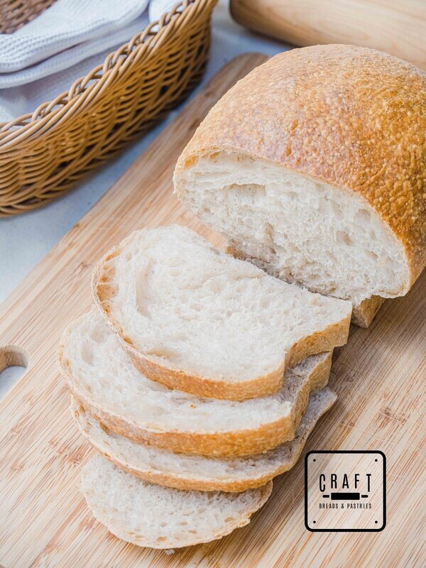 Soft-Crusted Sourdough