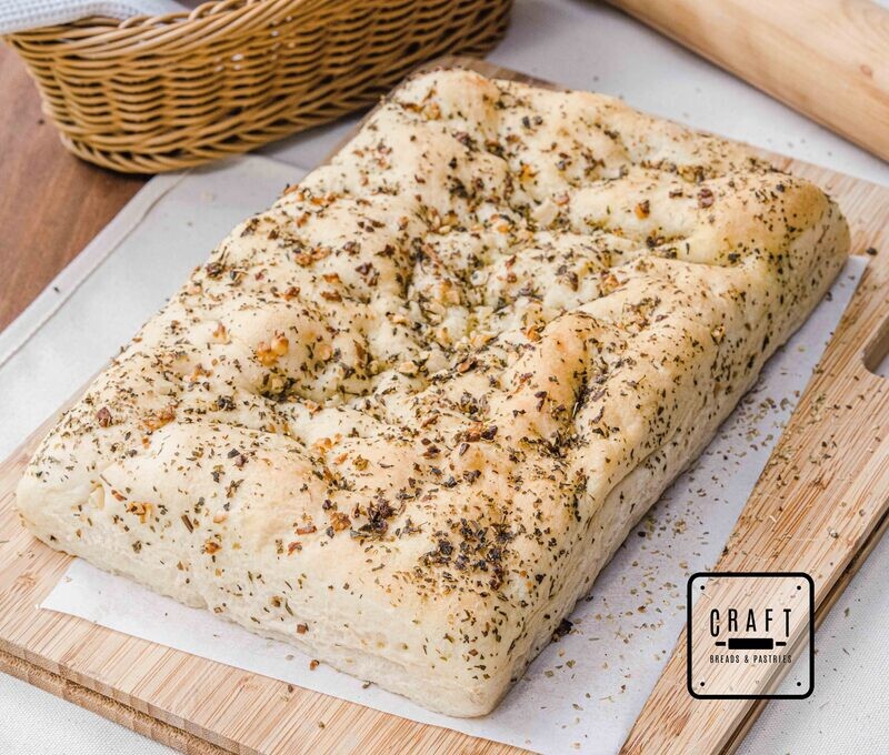 Garlic &amp; Herb Focaccia