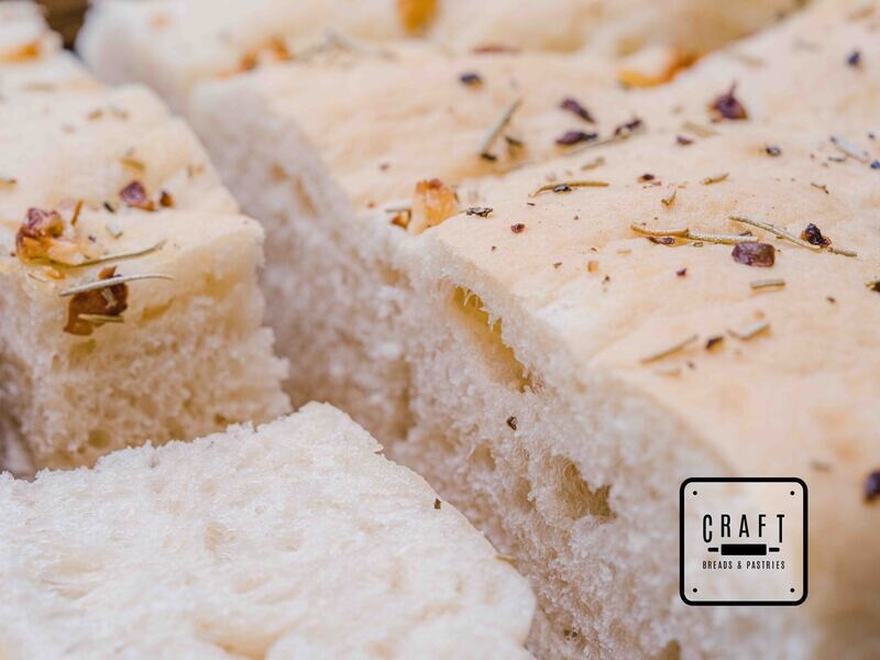 Rosemary &amp; Garlic Focaccia