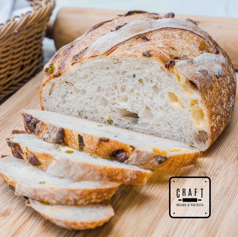 Cheddar-Jalapeño Sourdough