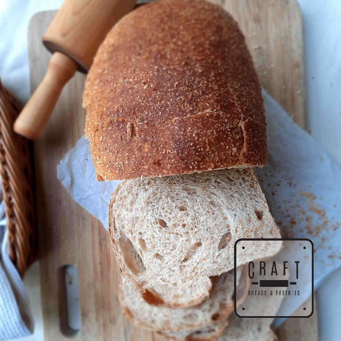Whole Wheat SoftCrusted Sourdough
