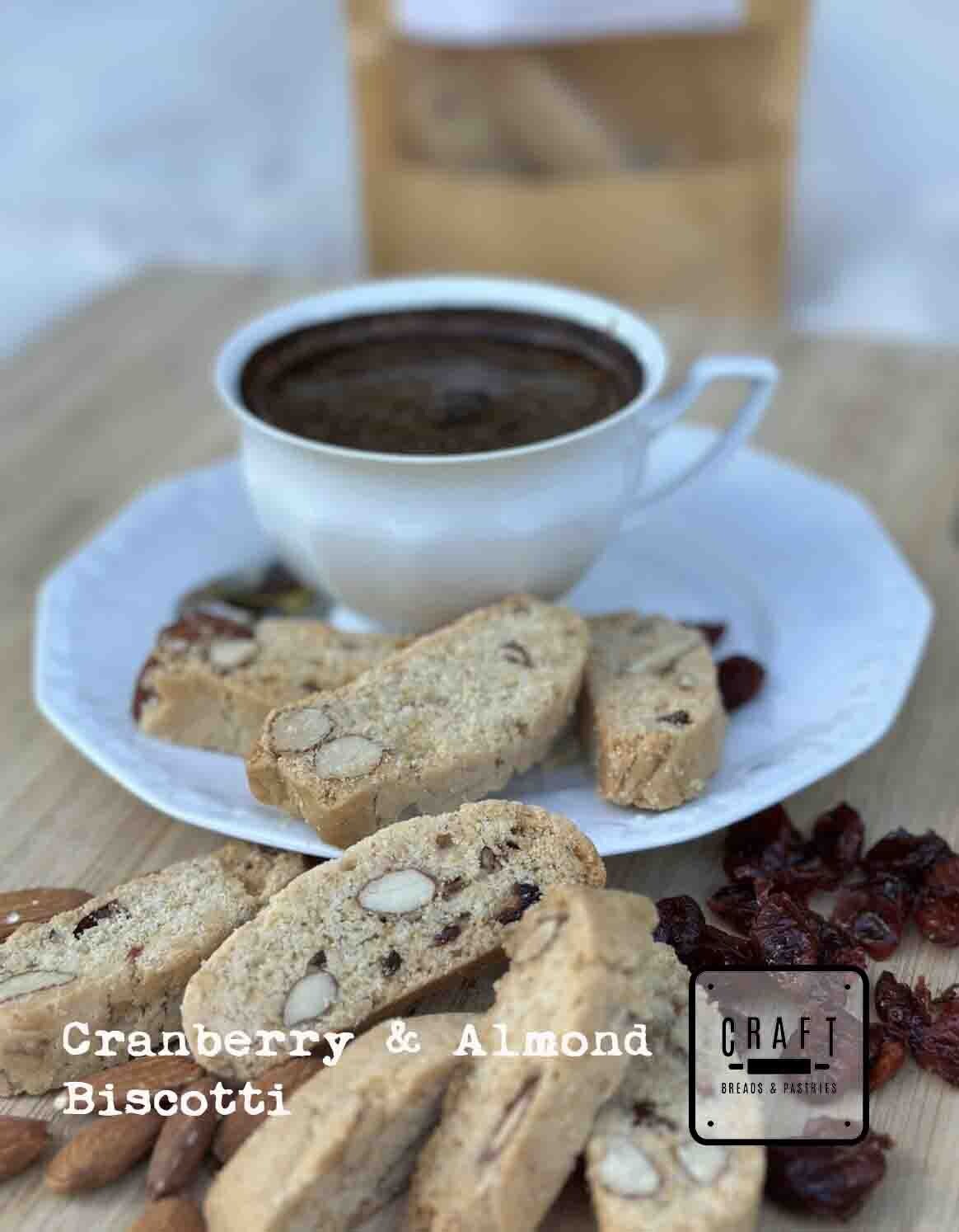 Cranberry Almond Biscotti