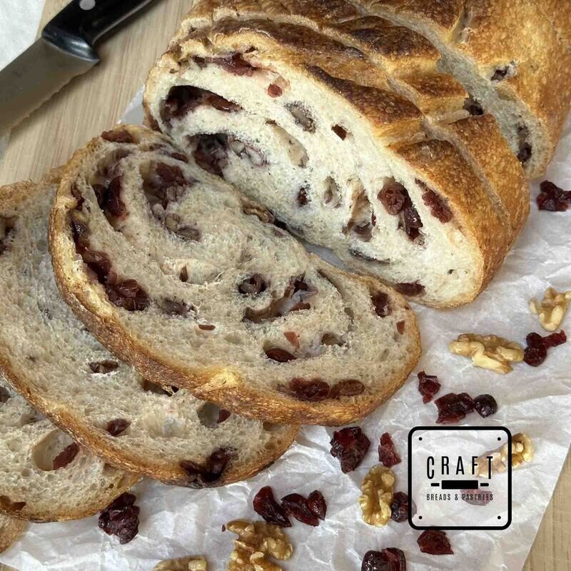 Cranberry Walnut Sourdough