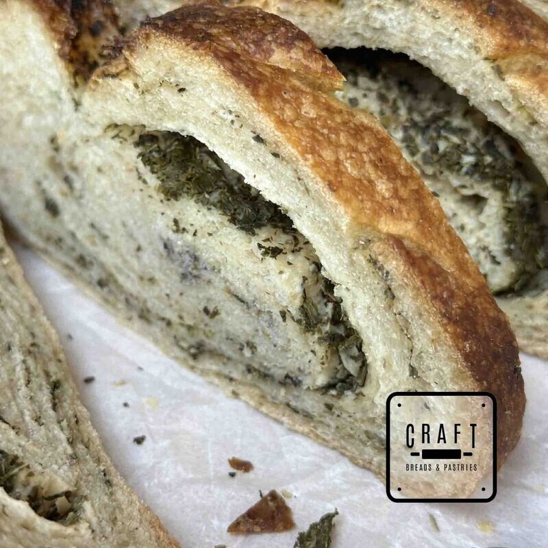 Malunggay Pesto Sourdough
