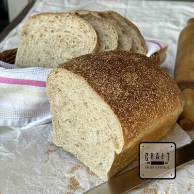 Soft-Crusted Whole Wheat Sourdough