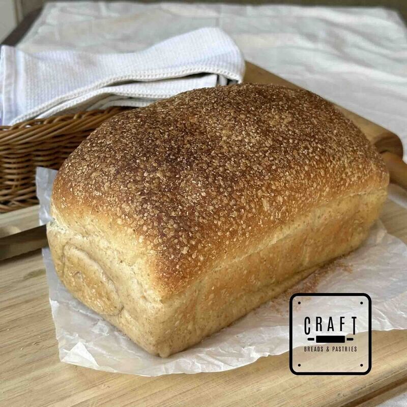 Soft-Crusted Whole Wheat Sourdough
