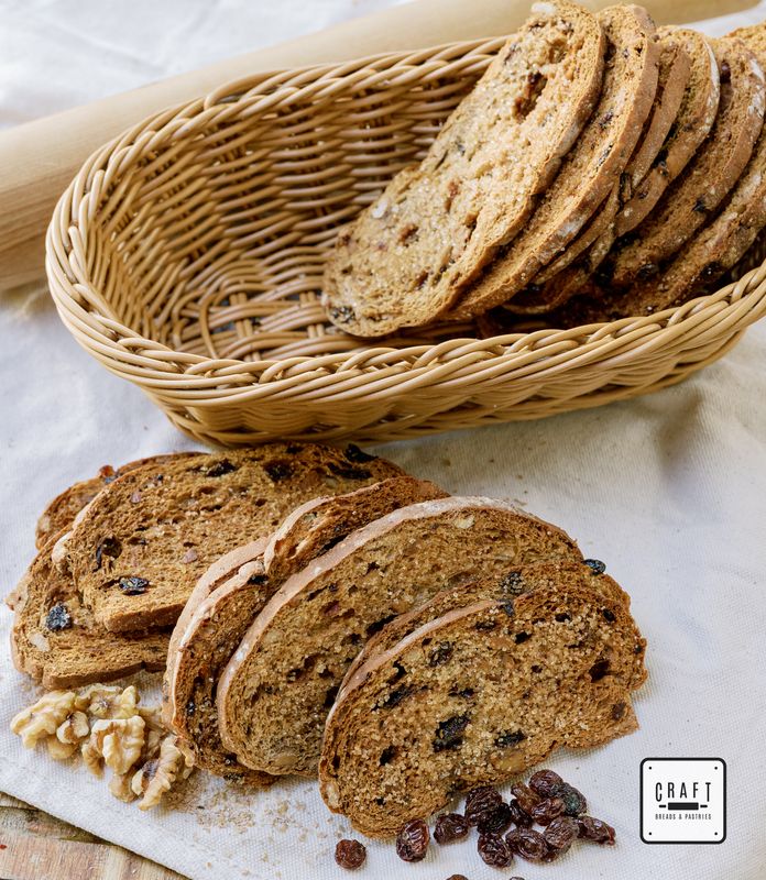 Raisin Walnut Crisps