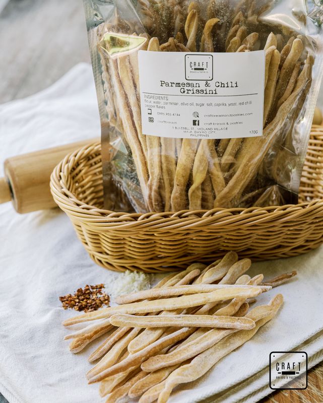 Parmesan &amp; Chili Grissini