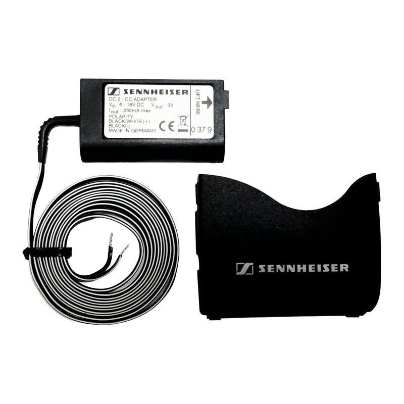 DC 2 power adapter 12V DC for EW G3 and G4 Bodypacks