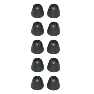 HDI 830 and RI 830 Black silicone earpad with foam insert (5 pairs)