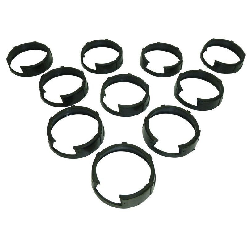 SKM G3 and G4 black Identification Rings (pack of 10)