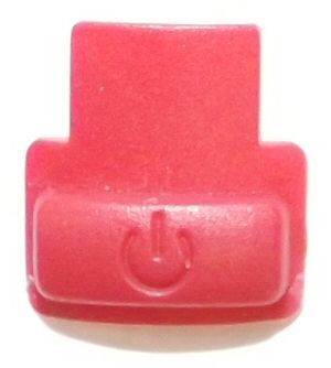 Red On - Off button cover for SKM 35 (10 pieces)