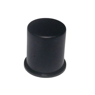 Sennheiser small black top hat shaped switch cover on a white background 