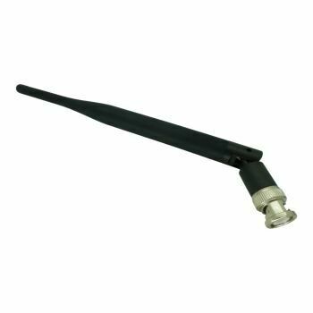 Sennheiser balck antenna with knuckle joint and UHF b.n.c. connector part 577785 for EM2050.