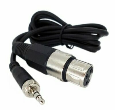CL 2 Unbalanced Line Cable XLR3F for EW SK bodypacks