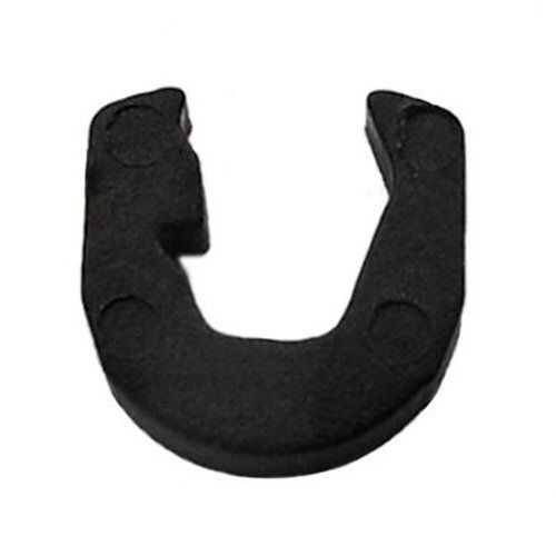 Sennheiser Black "U" shaped plastic latch with notch on one internal face and catch on the other SK…