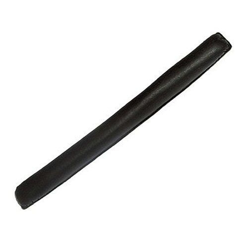 Sennheiser HD25 black padded vinyl headband cushion for split headband single section on a white background
