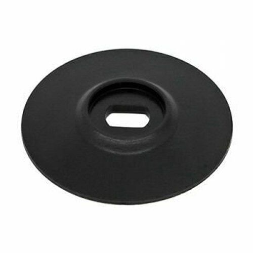 Black disc shaped washer with lozenge shaped slotted centre hole for Sennheiser HD25 headphones on …