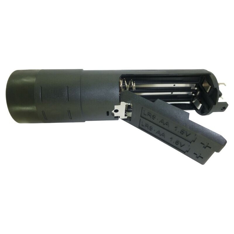 Sennheiser AA black plastic battery compartment with printing  LR6 AA 1.5V part number 592405 for Handheld mic 