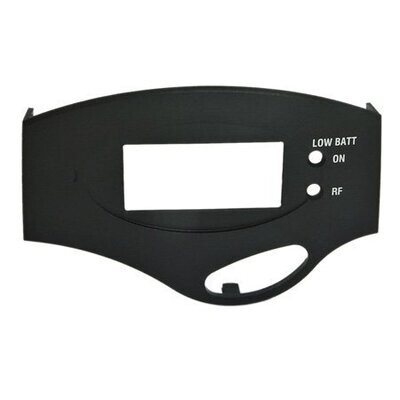 Sennheiser Black molded Top cover with cutout and holes for Depslay screen, LEDs and control button | Part number 589095