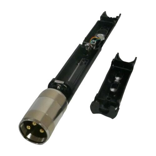 Sennheiser microphone chassis with battery holder and XLR3M for MKE600 microphone part number 550249  