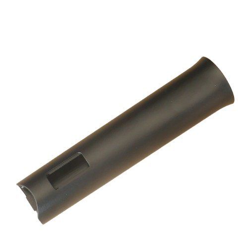 Sennheiser SKM 5200 black hollow tapered cylindrical mic grip with cut-out for screen cover on a white background