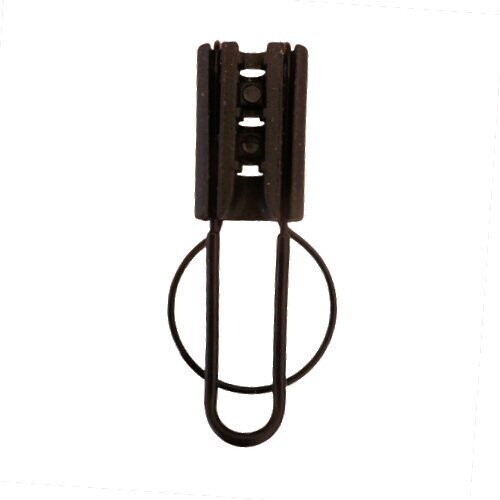 Sennheiser black mic clothing clip for MK10 and MKE 40 microphones part number 542168