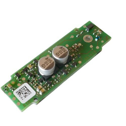 Sennheiser pcb populated with two tinpot capacitors 50V part number 550255 for MKE 600 microphone