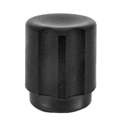 Sennheiser Round plastic knob part 592444 shown against a white background