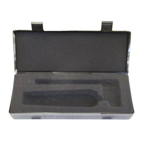 MKH 416 Case with foam inlay (Reduced Price) Plastic case showing lid open with two plastic clips and internal foam with cut-outs for Sennheiser…