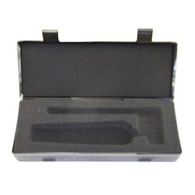 MKH 416 Case with foam inlay (Reduced Price) Plastic case showing lid open with two plastic clips and internal foam with cut-outs for Sennheiser…