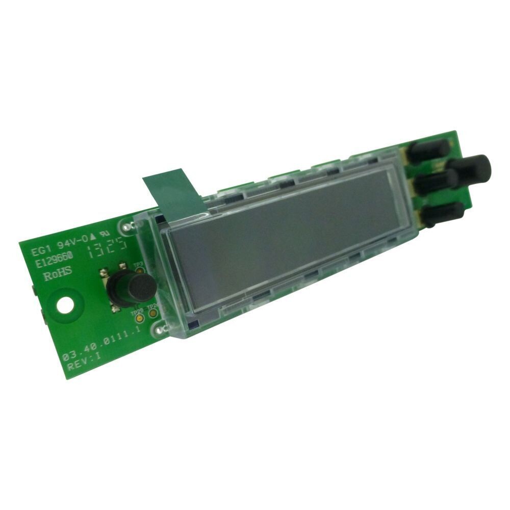 EM100 G3 Front module complete Sennheiser front module green PCB with LCD display screen and various controls part 532771 for model EM100 G3