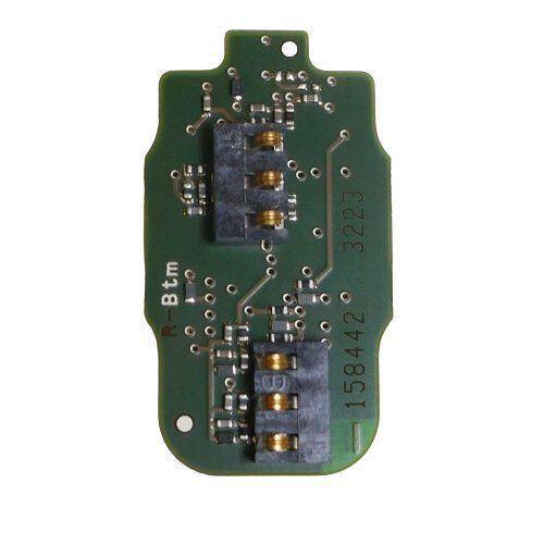 Topside of Sennheiser PCB capsule interface card with 4 sprung contacts part number 575261 for SKM 6000 microphone