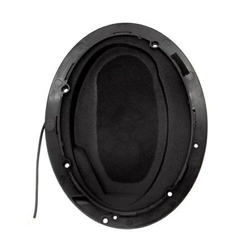 Sennheiser Black oval molded plastic housing with central loudspeaker and baffle part number 531466 on a white background