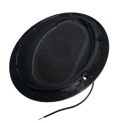 HD 380 Transducer with Baffle (Right Side) Sennheiser hd380 Black oval molded plastic housing with central loudspeaker part 531465