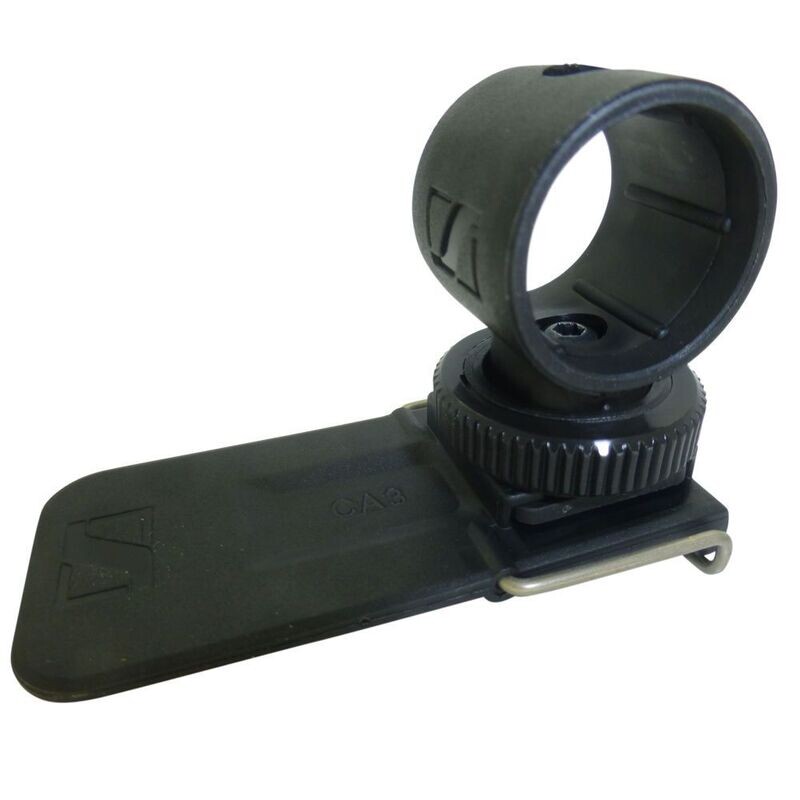 Sennheiser black camera shoe adapter plate with round fixing hoop for EKP-AVX part number 564595