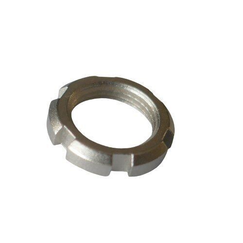 Sennheiser slotted outer edge Metal ring nut with internal thread. Used for audio and antenna socket of SK 6000 part 582919 