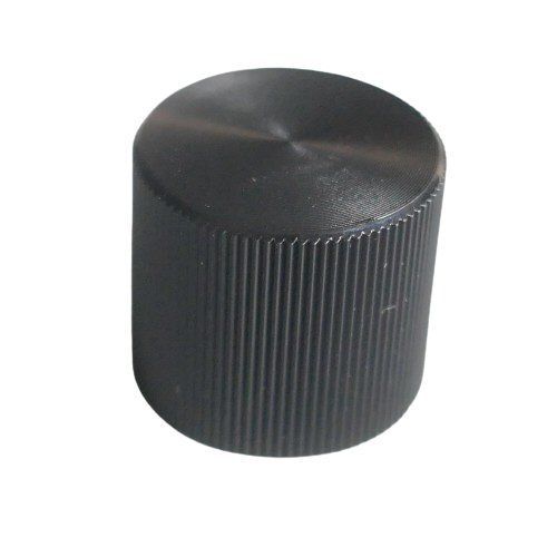 Sennheiser black cylindrical button knob with grooved outer edge surface part 580928 for G4 EM receivers and SR IEM transmit 