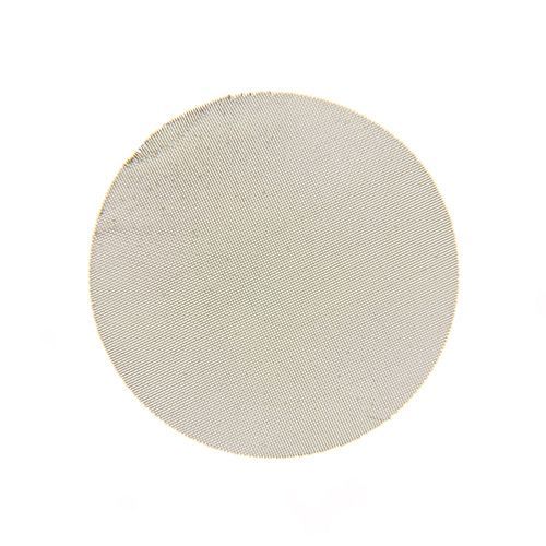 MKH 416 Circular Gauze Round thin disc of metallic gauze for the sound inlet of a MKH416 microphone shown on a white background
