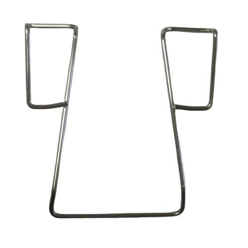 Shaped Meta belt clip pice for EW-D SK belt packs SKU 508993 shown on a white background  